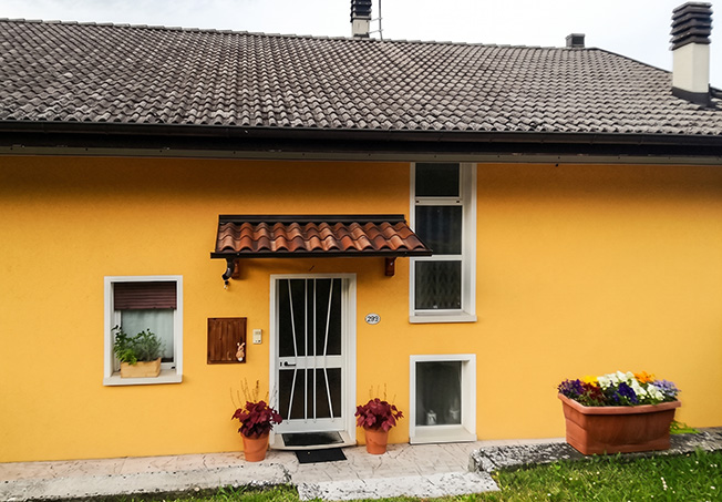 Casa singola con pompa di calore Clivet AQUA 300L e fotovoltaico per acqua calda sanitaria.