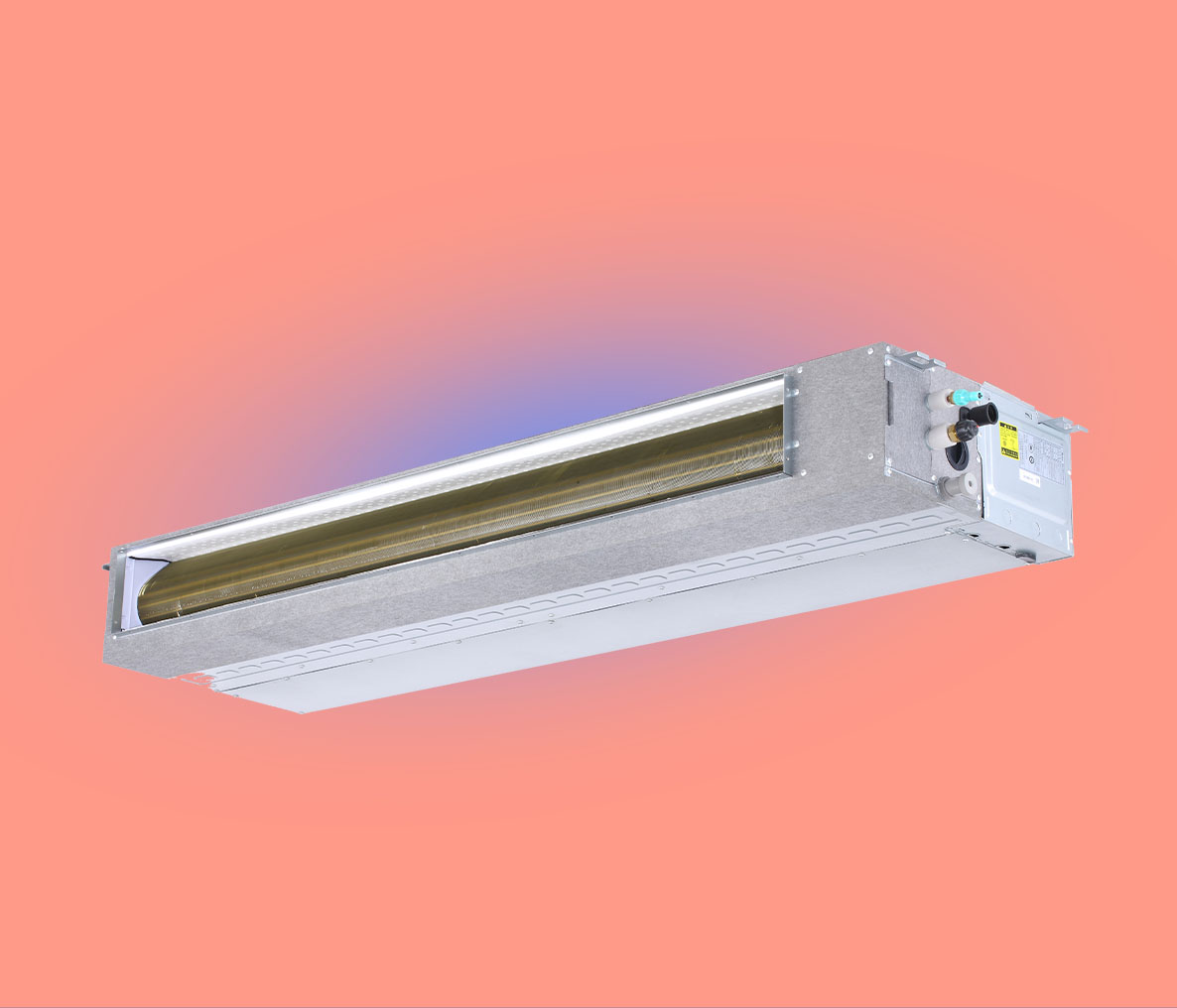 GAINABLES SLIM À BASSE HAUTEUR D’ÉLÉVATION Débit d’air stable, aucun écart de température